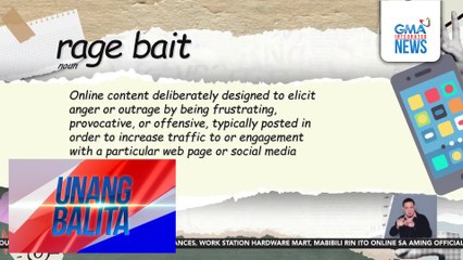 Oxford Dictionary 2025 word of the year – Rage bait | Unang Balita