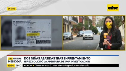 Ministerio de la Niñez solicitó apertura de investigación por muerte de niñas