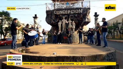 Homenaje a los héroes del Chaco y a la paz en Concepción