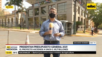 Proyecto de Presupuesto General de la Nación 2021 asciende a G. 85.7 billones