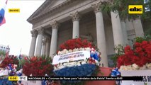Panteón de los Héroes amaneció rodeado de flores