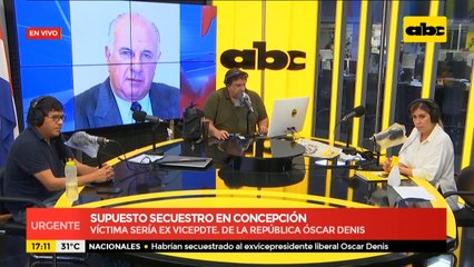 Secuestran a exvicepresidente  Óscar Denis