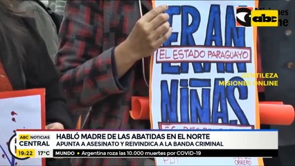 Habló madre de unas de las abatidas en Yby Yaú