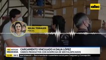 Cargamento vinculado a Dalia López, con productos que serían falsificados