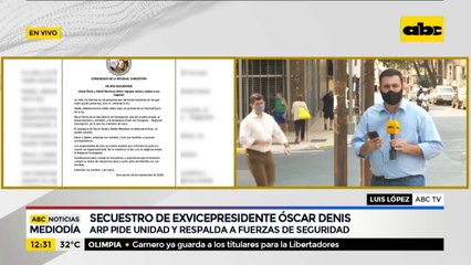 Secuestros en el Norte: ARP pide unidad y respalda a fuerzas de seguridad