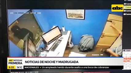 Joven herido tras violento asalto en Fernando de la Mora