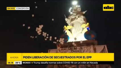 Familiares de Félix Urbieta piden liberación de secuestrados