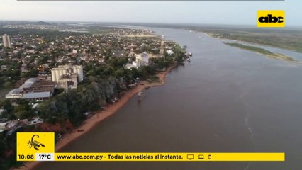 Crítico nivel de los ríos Paraguay y Paraná