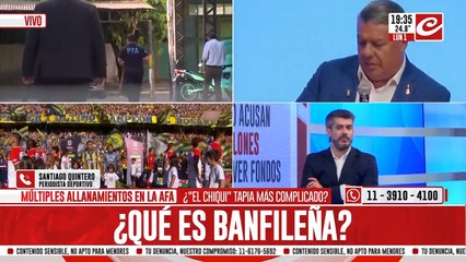 Allanan la sede de Banfield por sospechas de lavado de dinero