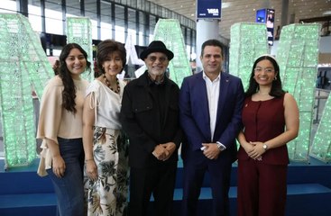 Omar Alfanno es nombrado embajador cultural del Aeropuerto de Tocumen