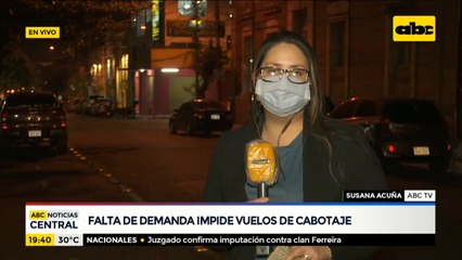 Falta de demanda impide vuelos de cabotaje