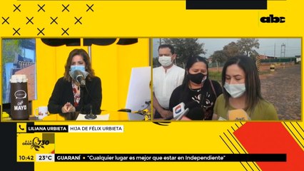 Familiares del secuestrado Félix Urbieta claman por información sobre él