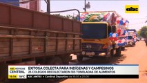 Exitosa colecta para indígenas y campesinos