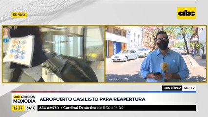 Aeropuerto Silvio Pettirossi, casi listo para reapertura