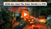 KCD2 dev rates The Outer Worlds 2 a 7/10