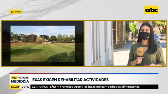 Exas piden rehabilitar actividades deportivas