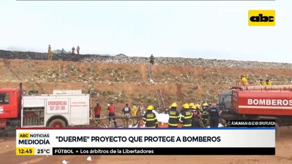 En Diputados, "duerme" proyecto que protege a bomberos