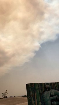 Cortina de humo tapó el sol en área metropolitana