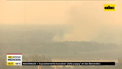 Cielo gris en Central debido a incendios