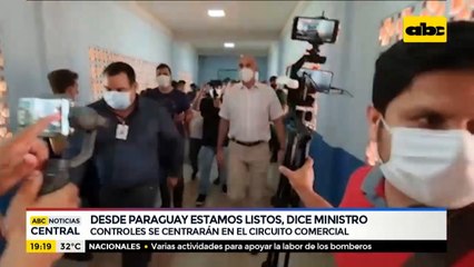 Paraguay está listo para apertura de frontera, según Mazzoleni