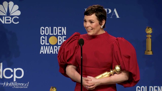 Olivia Colman On Best Actress in a Television Drama Win For 'The Crown' | Golden Globes 2020