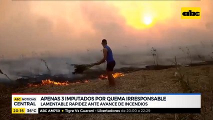 Apenas tres imputados por quema irresponsable