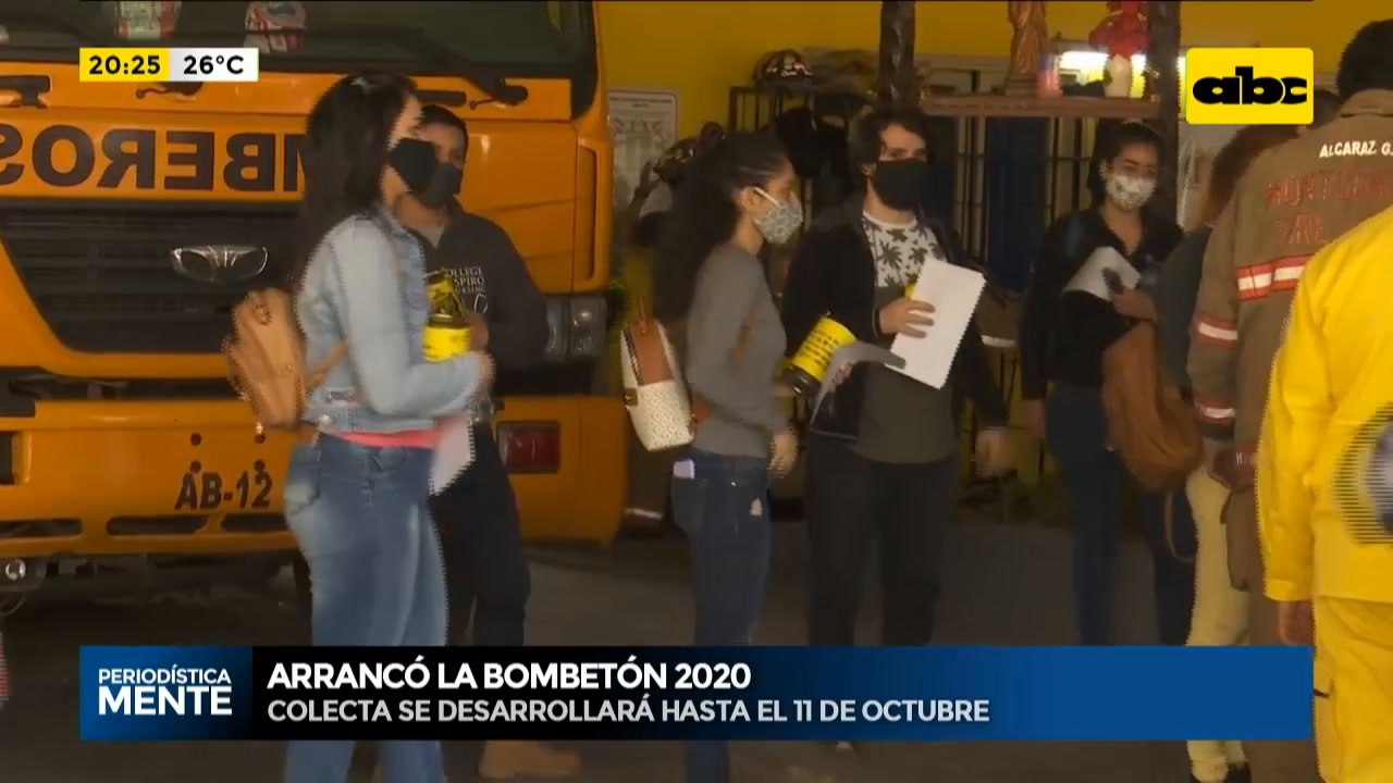 Así arrancó la colecta Bombetón 2020