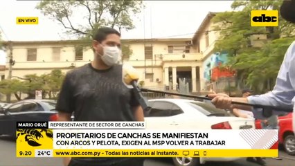 Exigen al Ministerio de Salud la apertura de canchas sintéticas