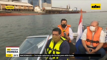 El río Paraguay sigue en descenso