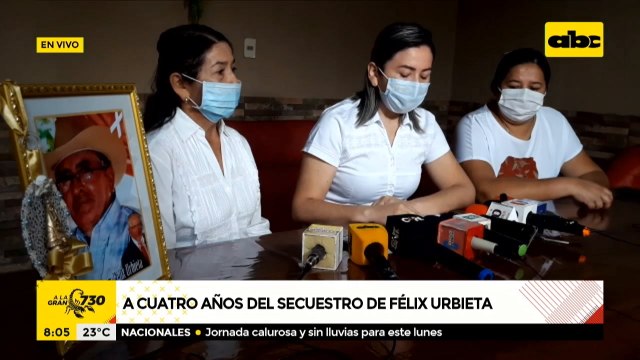 Familia de Félix Urbieta pide a secuestradores reabrir canal de comunicación