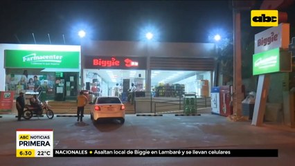 Asaltan local comercial en Lambaré