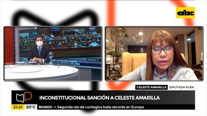 Diputada Celeste Amarilla pedirá acción de inconstitucionalidad