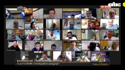 Senador Silvio "Beto" Ovelar recibiendo órdenes de su esposa para votar proyecto relacionado a Itaipú