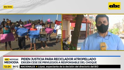 Piden justicia para reciclador atropellado por conductor ebrio