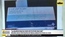 Madre exige provisión de medicamentos para su hijo