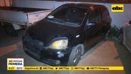 Hallan vehículo denunciado como robado