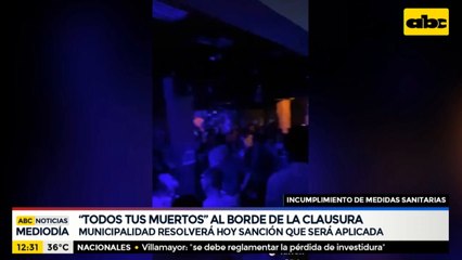 "Todos tus muertos", al borde de la clausura