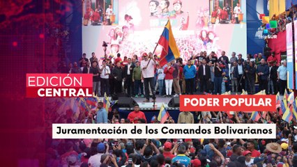 Masiva movilización popular en la juramentación de los Comandos Bolivarianos Integrales