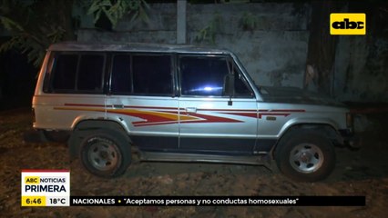 Recuperan vehículo denunciado como robado