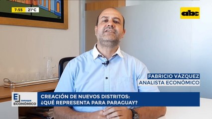 Enfoque Económico: La creación de nuevos distritos