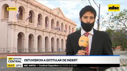 Capturaron a extitular del Indert