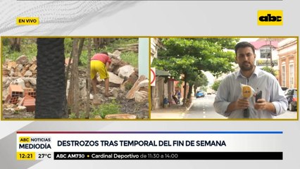 Familias preocupadas por posible desalojo en Limpio