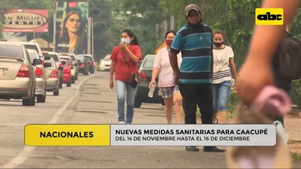 Nuevas Medidas Sanitarias Para Caacupé
