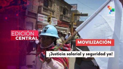 500 trabajadores peruanos en pie de lucha contra empresa canadiense