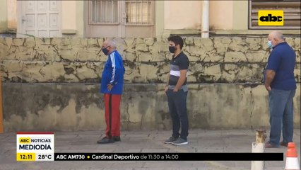 Habilitan carpa de test de covid para pacientes a pie