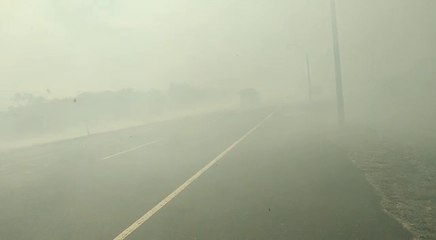 Incendio en zona de Ayolas