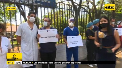 Médicos del Ineram piden conciencia a la ciudadanía