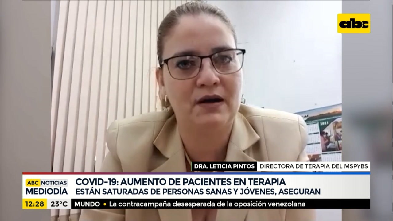 Camas de terapia, saturadas con pacientes jóvenes