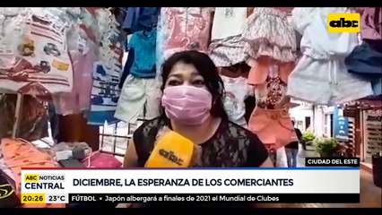 Diciembre, esperanza de los comerciantes en Ciudad del Este
