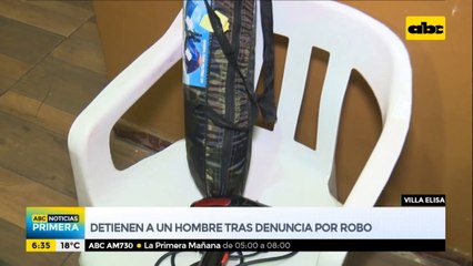Detienen a un hombre en Villa Elisa tras denuncia por robo